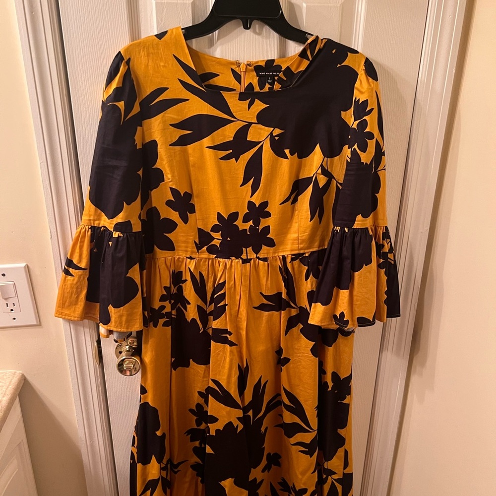 Bold Professional Midi Dress